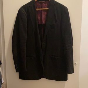 Etro Men’s Unstructured blazer brushed black size 50